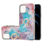 Coque iPhone 13 Marbre avec Anneau-Support Coque iPhone 13 Marbre avec Anneau-Support