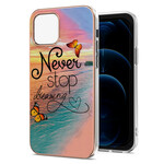 Coque iPhone 13 Never Sto Dreaming Papillons Coque iPhone 13 Never Sto Dreaming Papillons