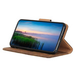 Housse Oppo A16 / A16s Cuir Fendu Vintage Housse Oppo A16 / A16s Cuir Fendu Vintage