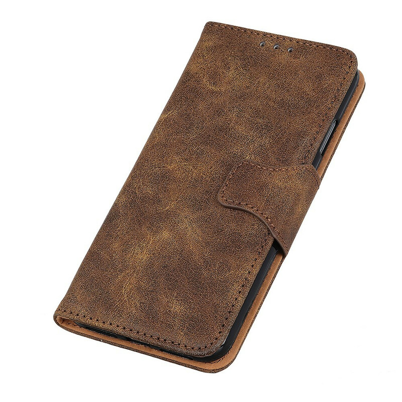 Housse Oppo A16 / A16s Cuir Fendu Vintage Housse Oppo A16 / A16s Cuir Fendu Vintage