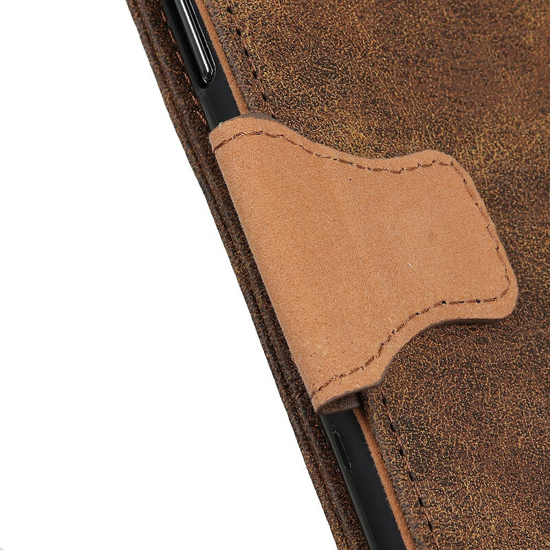 Housse Oppo A16 / A16s Cuir Fendu Vintage Housse Oppo A16 / A16s Cuir Fendu Vintage