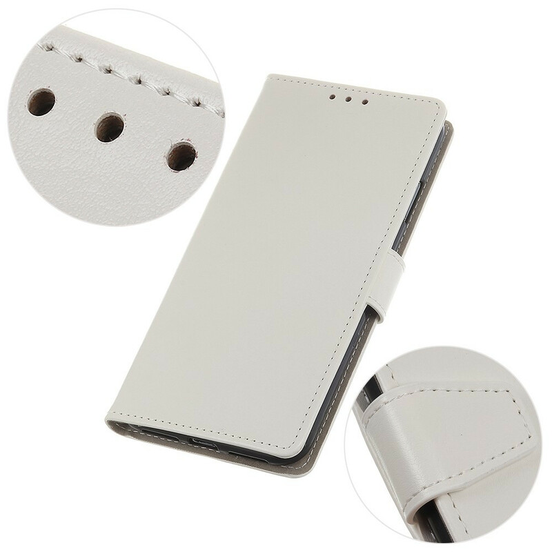 Housse iPhone 13 Effet Cuir Brillant Simple Housse iPhone 13 Effet Cuir Brillant Simple