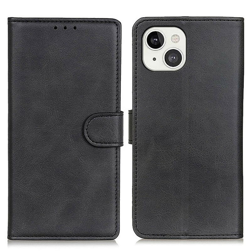 Housse iPhone 13 Effet Cuir Mat Rétro Housse iPhone 13 Effet Cuir Mat Rétro