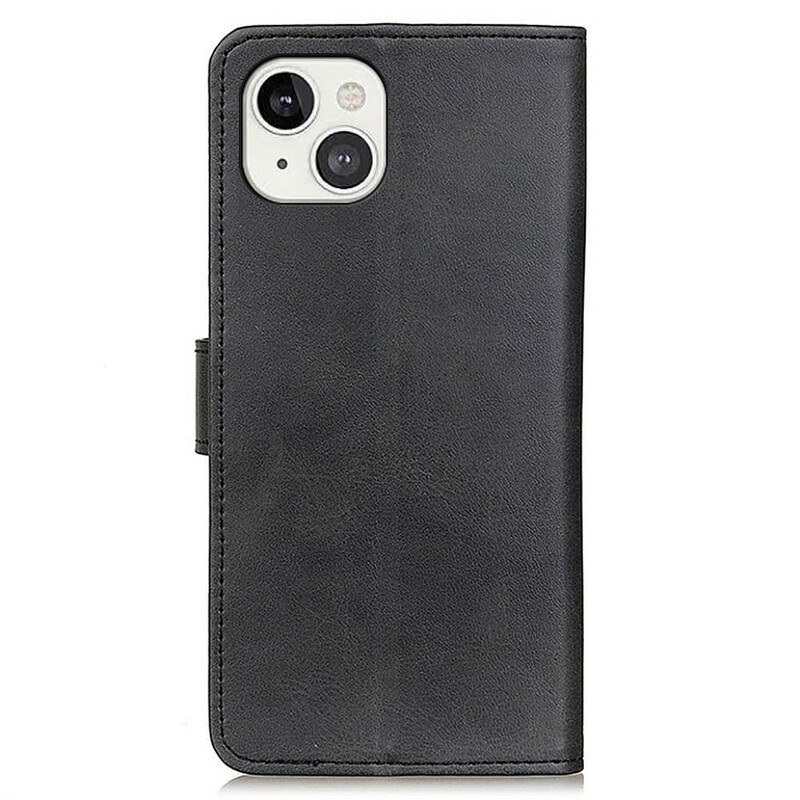 Housse iPhone 13 Effet Cuir Mat Rétro Housse iPhone 13 Effet Cuir Mat Rétro