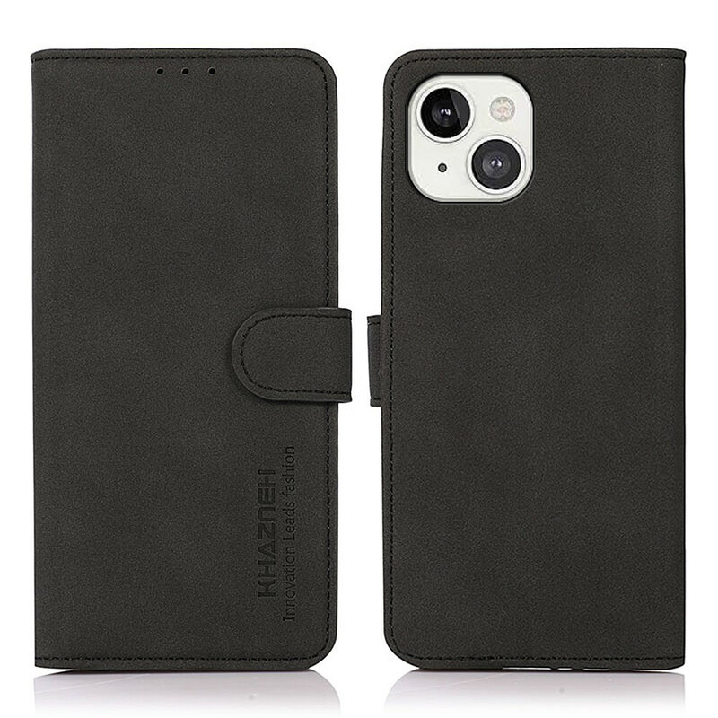 Housse iPhone 13 Effet Cuir Fashion KHAZNEH Housse iPhone 13 Effet Cuir Fashion KHAZNEH