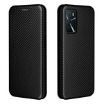 Flip Cover Oppo A16 / A16s Silicone Carbone Coloré Flip Cover Oppo A16 / A16s Silicone Carbone Coloré