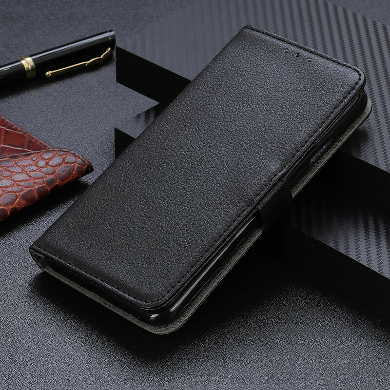 Housse iPhone 13 Simili Cuir Litchi Premium Housse iPhone 13 Simili Cuir Litchi Premium