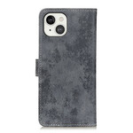 Housse iPhone 13 Effet Cuir Vintage Housse iPhone 13 Effet Cuir Vintage