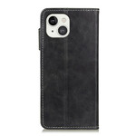 Housse iPhone 13 Artistique Couture Bouton Housse iPhone 13 Artistique Couture Bouton