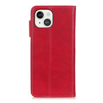 Housse iPhone 13 Artistique Couture Bouton Housse iPhone 13 Artistique Couture Bouton