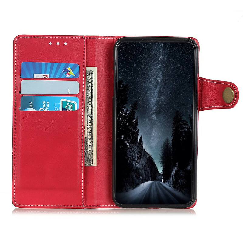 Housse iPhone 13 Artistique Couture Bouton Housse iPhone 13 Artistique Couture Bouton