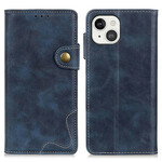 Housse iPhone 13 Artistique Couture Bouton Housse iPhone 13 Artistique Couture Bouton