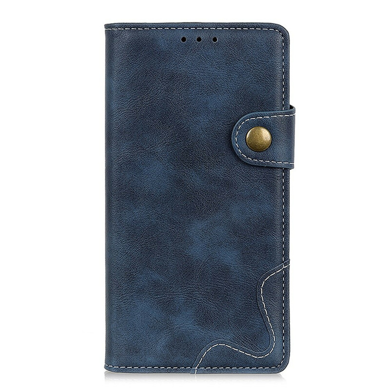 Housse iPhone 13 Artistique Couture Bouton Housse iPhone 13 Artistique Couture Bouton