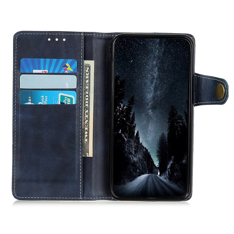 Housse iPhone 13 Artistique Couture Bouton Housse iPhone 13 Artistique Couture Bouton