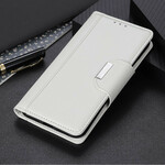 Housse iPhone 13 Simili Cuir Mat Fermoir Argenté Housse iPhone 13 Simili Cuir Mat Fermoir Argenté