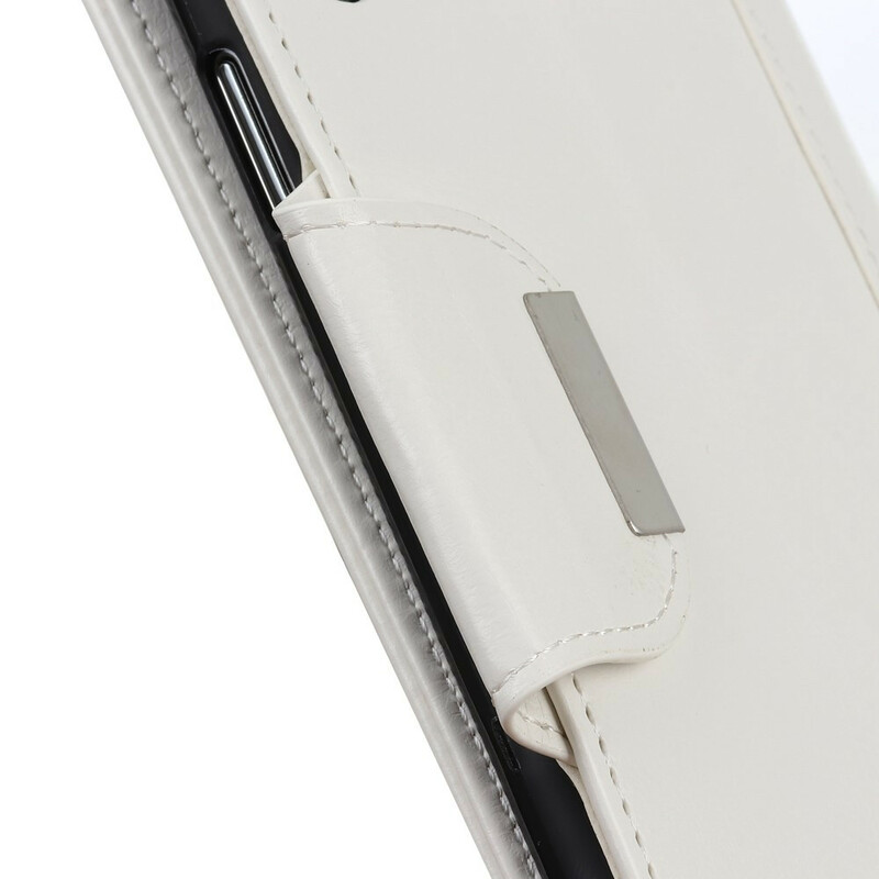 Housse iPhone 13 Simili Cuir Mat Fermoir Argenté Housse iPhone 13 Simili Cuir Mat Fermoir Argenté