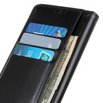 Housse iPhone 13 Simili Cuir Fermoir Argenté Housse iPhone 13 Simili Cuir Fermoir Argenté