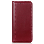 Flip Cover iPhone 13 Cuir Fendu Brillant Flip Cover iPhone 13 Cuir Fendu Brillant