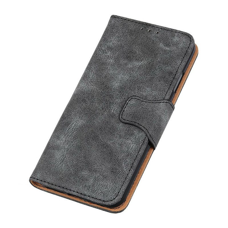 Housse iPhone 13 Cuir Fendu Vintage Housse iPhone 13 Cuir Fendu Vintage