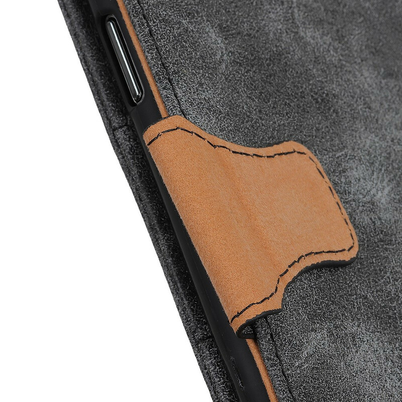 Housse iPhone 13 Cuir Fendu Vintage Housse iPhone 13 Cuir Fendu Vintage
