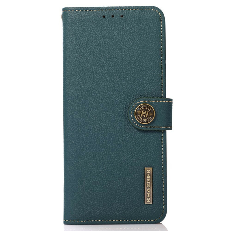 Housse iPhone 13 Cuir Véritable KHAZNEH RFID Housse iPhone 13 Cuir Véritable KHAZNEH RFID