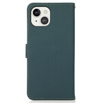 Housse iPhone 13 Cuir Véritable KHAZNEH RFID Housse iPhone 13 Cuir Véritable KHAZNEH RFID