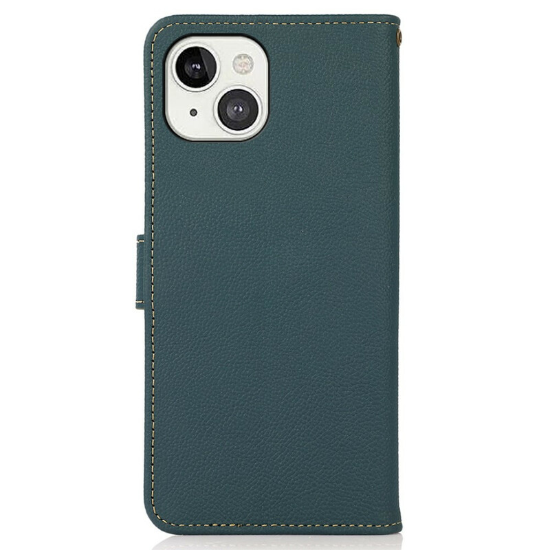 Housse iPhone 13 Cuir Véritable KHAZNEH RFID Housse iPhone 13 Cuir Véritable KHAZNEH RFID