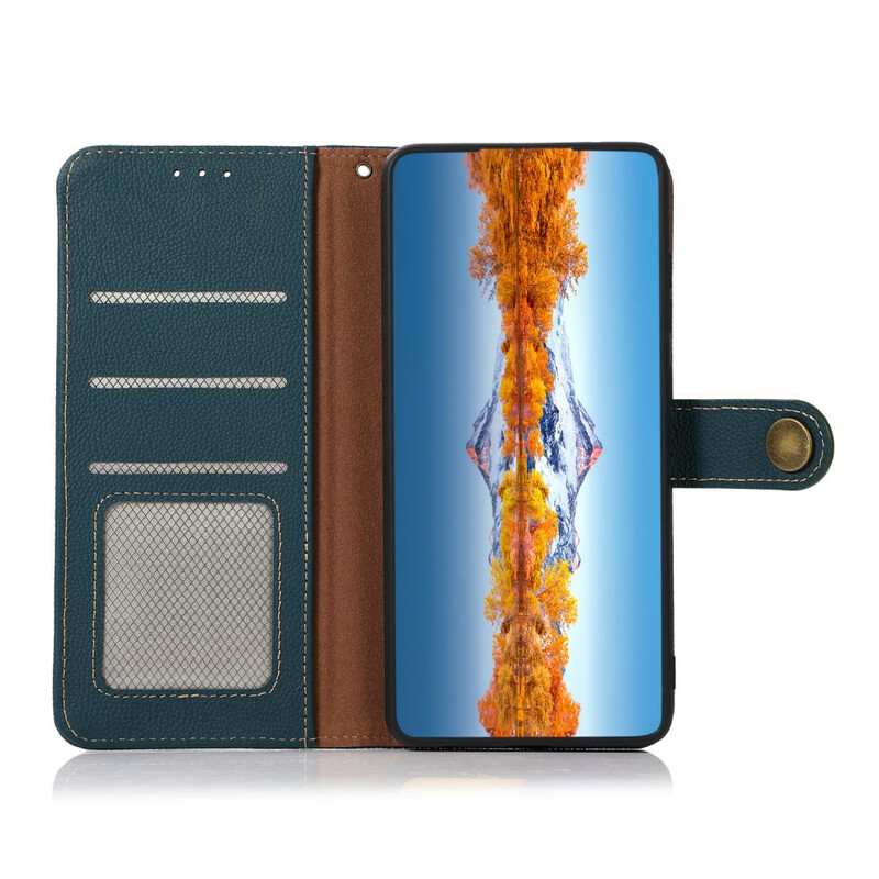 Housse iPhone 13 Cuir Véritable KHAZNEH RFID Housse iPhone 13 Cuir Véritable KHAZNEH RFID