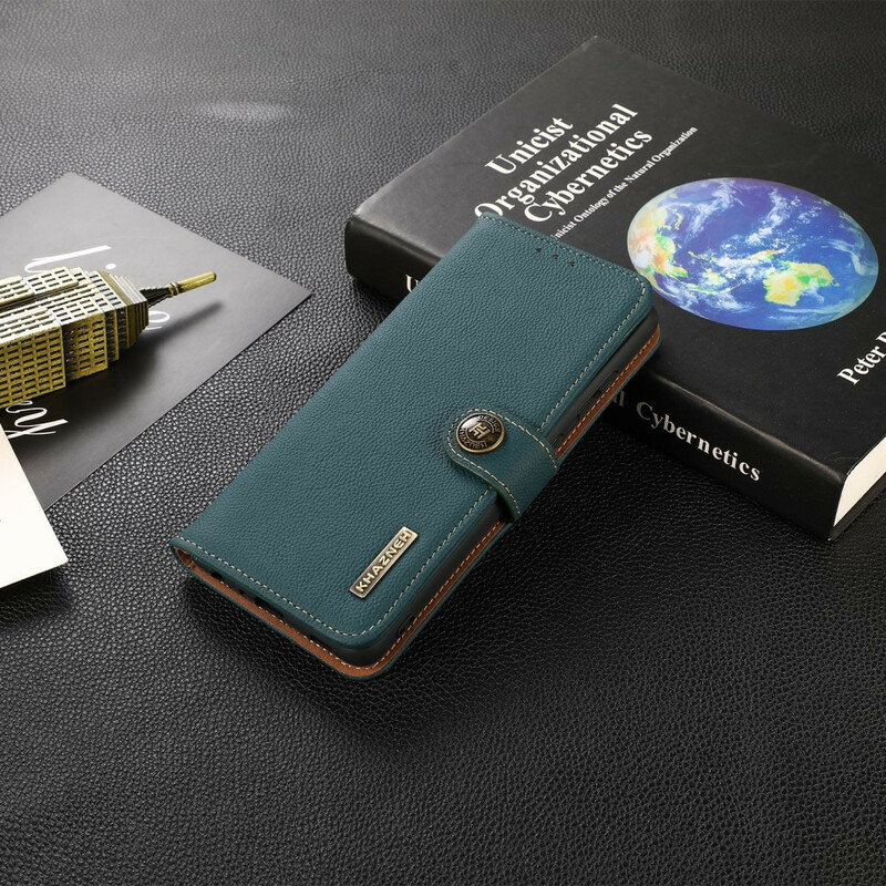 Housse iPhone 13 Cuir Véritable KHAZNEH RFID Housse iPhone 13 Cuir Véritable KHAZNEH RFID