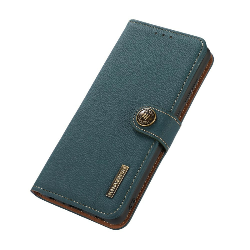 Housse iPhone 13 Cuir Véritable KHAZNEH RFID Housse iPhone 13 Cuir Véritable KHAZNEH RFID
