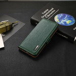 Housse iPhone 13 Cuir Véritable Litchi KHAZNEH Housse iPhone 13 Cuir Véritable Litchi KHAZNEH