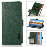 Housse iPhone 13 Cuir Véritable Litchi KHAZNEH Housse iPhone 13 Cuir Véritable Litchi KHAZNEH