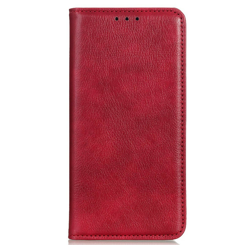 Flip Cover iPhone 13 Cuir Litchi Fendu Flip Cover iPhone 13 Cuir Litchi Fendu