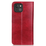 Flip Cover iPhone 13 Cuir Litchi Fendu Flip Cover iPhone 13 Cuir Litchi Fendu