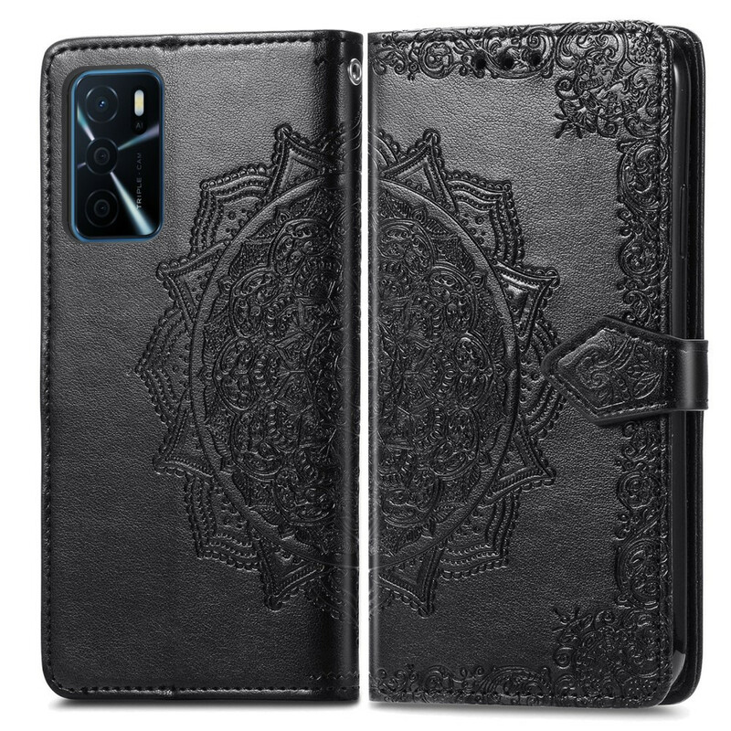 Housse Oppo A16 / A16s Mandala Moyen Age Housse Oppo A16 / A16s Mandala Moyen Age