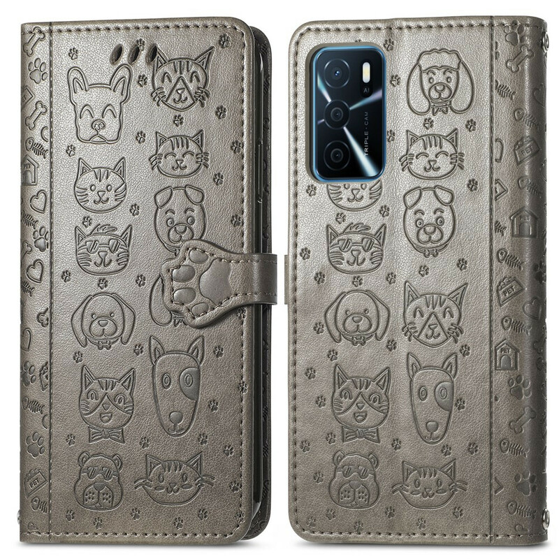 Housse Oppo A16 / A16s Animaux Animés Housse Oppo A16 / A16s Animaux Animés