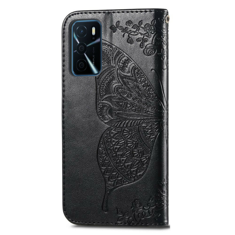 Housse Oppo A16 / A16s Demi Papillons Housse Oppo A16 / A16s Demi Papillons