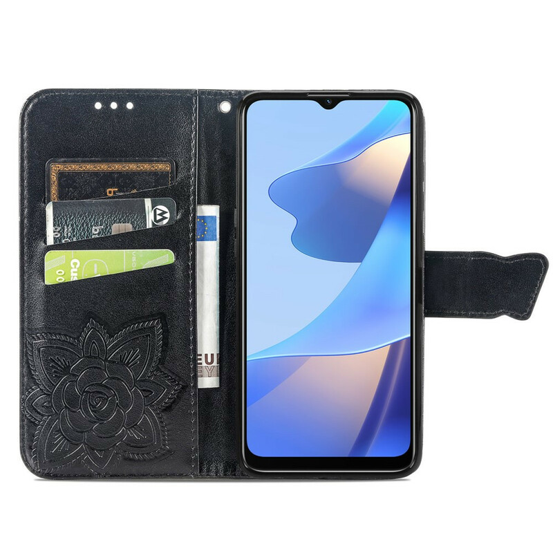 Housse Oppo A16 / A16s Demi Papillons Housse Oppo A16 / A16s Demi Papillons