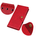 Housse iPhone 13 Simili Cuir Bouton Housse iPhone 13 Simili Cuir Bouton