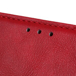 Housse iPhone 13 Simili Cuir Bouton Housse iPhone 13 Simili Cuir Bouton