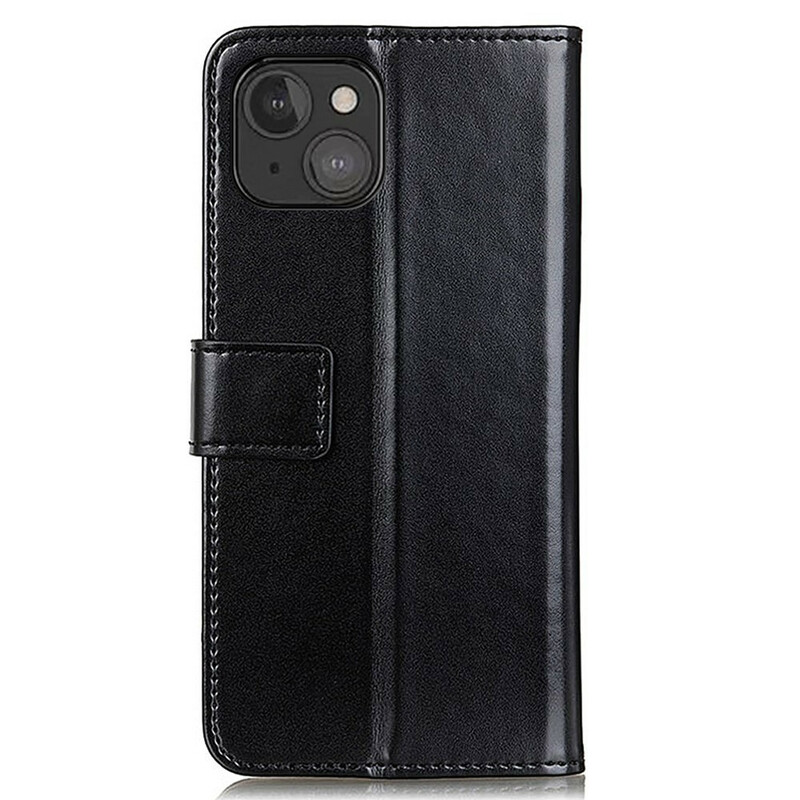 Housse iPhone 13 Effet Cuir Tricolore Housse iPhone 13 Effet Cuir Tricolore