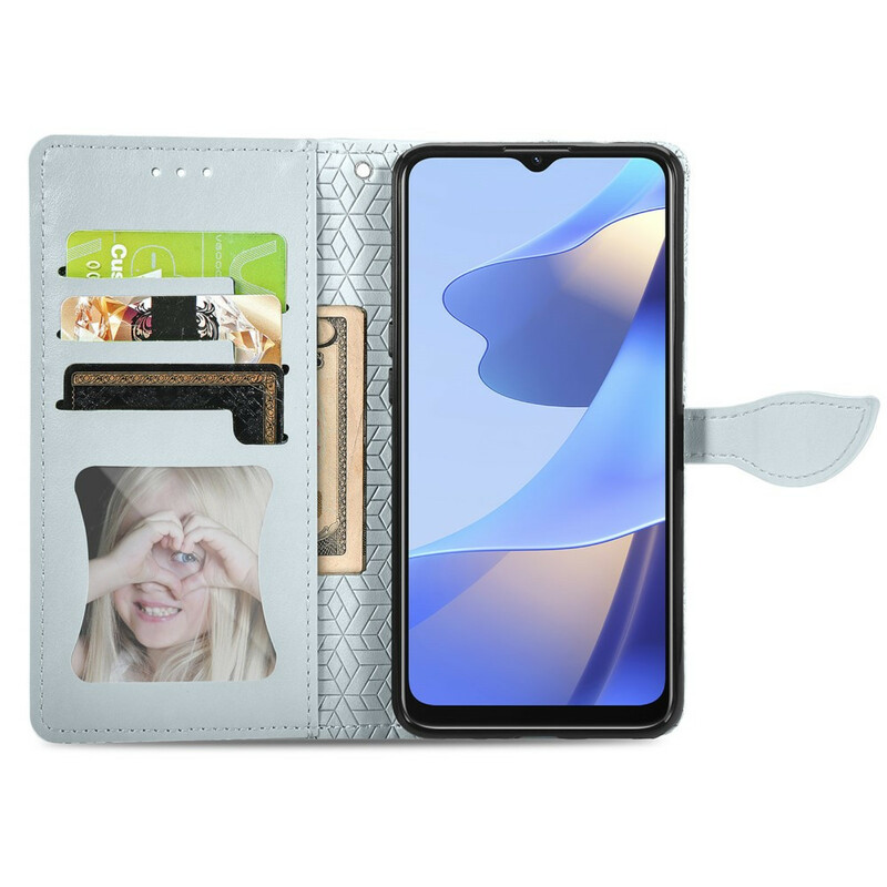 Housse Oppo A16 / A16s Feuilles Tribales Housse Oppo A16 / A16s Feuilles Tribales