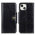 Housse iPhone 13 Simili Cuir Brillant KHAZNEH Housse iPhone 13 Simili Cuir Brillant KHAZNEH