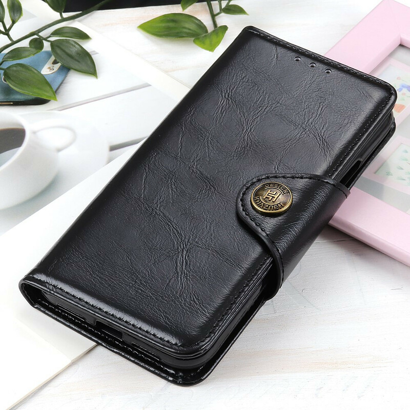 Housse iPhone 13 Simili Cuir Brillant KHAZNEH Housse iPhone 13 Simili Cuir Brillant KHAZNEH