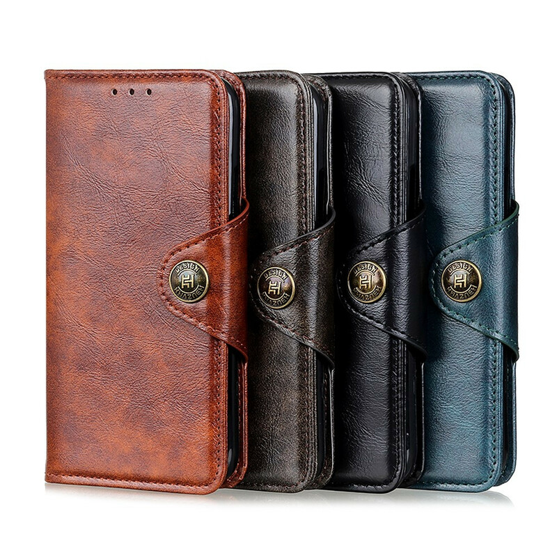 Housse iPhone 13 Simili Cuir Brillant KHAZNEH Housse iPhone 13 Simili Cuir Brillant KHAZNEH