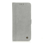 Housse iPhone 13 Simili Cuir Style Rhinocéros Housse iPhone 13 Simili Cuir Style Rhinocéros