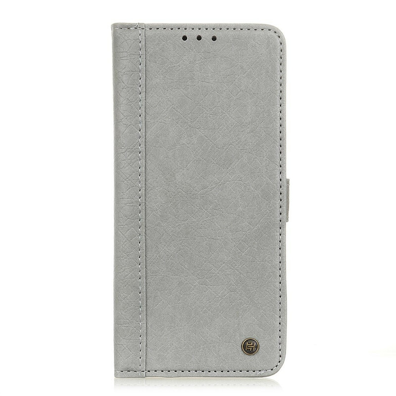 Housse iPhone 13 Simili Cuir Style Rhinocéros Housse iPhone 13 Simili Cuir Style Rhinocéros