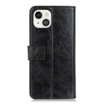 Housse iPhone 13 Style Cuir Élégance KHAZNEH Housse iPhone 13 Style Cuir Élégance KHAZNEH