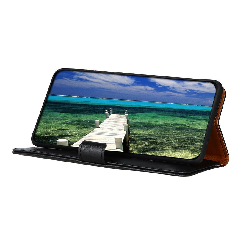Housse iPhone 13 Style Cuir Élégance KHAZNEH Housse iPhone 13 Style Cuir Élégance KHAZNEH