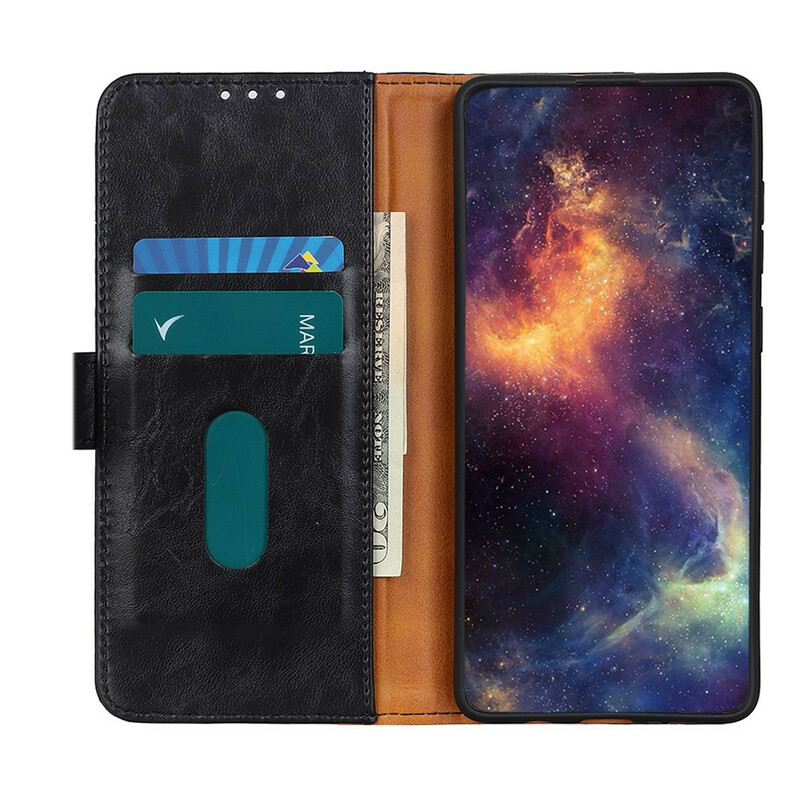 Housse iPhone 13 Style Cuir Élégance KHAZNEH Housse iPhone 13 Style Cuir Élégance KHAZNEH